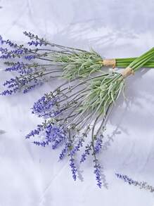 1 bó hoa oải hương nhân tạo - Màu tím - Xem 2