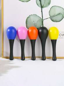 2只裝塑料鼓現代家用雙色鼓 - 紅色 - 查看 6