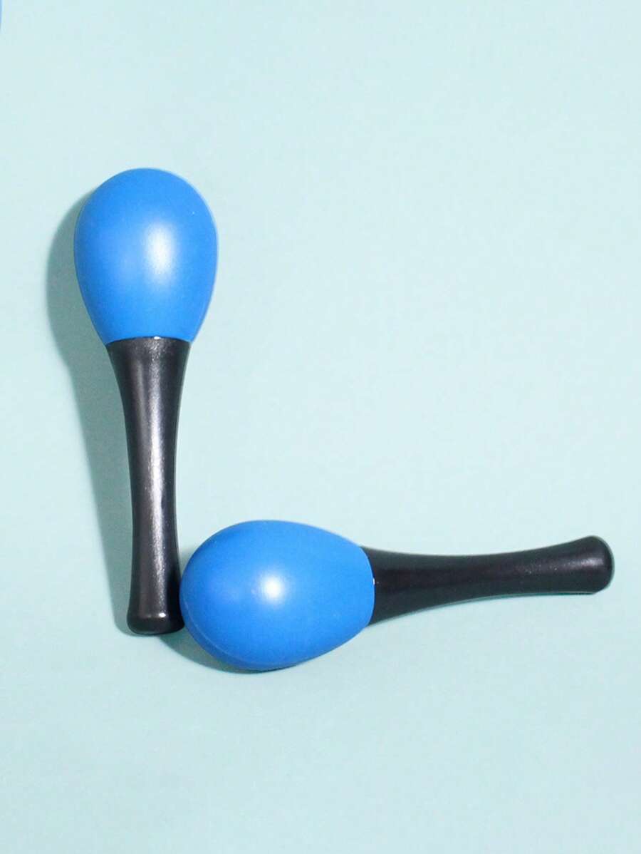 2只裝塑料鼓現代家用雙色鼓 - 藍色 - 查看 1