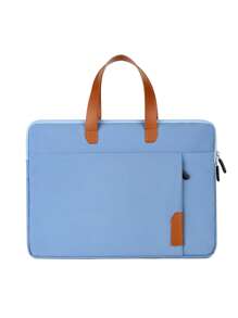 Large Capacity Multifunctional Waterproof Laptop Bag - Blue - View 2