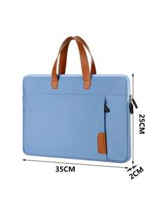 Large Capacity Multifunctional Waterproof Laptop Bag - Blue - View 6