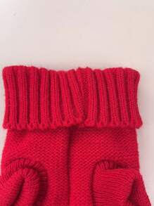 1pc Solid Color Pet Sweater For Dog And Cat For Spring