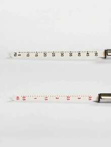 1pc Car Tire Pressure Pen - Silver - View 4