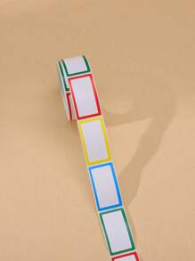 1 cuộn nhãn dán nhãn màu hỗn hợp - Nhiều màu - Xem 1