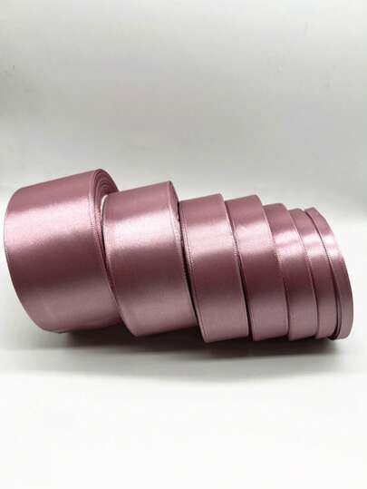 1roll Satin Ribbon For Handmade Bow Craft Wedding Decoration DIY Card Gift Wrapping