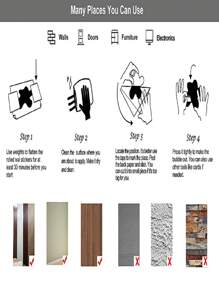 1入組便攜耐油地廚房貼紙 - 銀色 - 查看 6