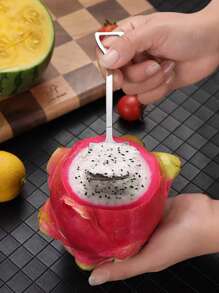 2 piezas Cuchara en forma de pala - Plateado - Ver 8