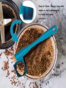 1pc Multifunction Rotating Scraper - Black - View 5