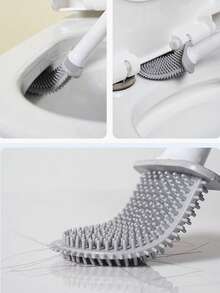 1入組TPR橡膠廁所現代長柄馬桶清潔刷