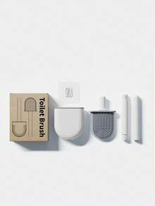 1入組TPR橡膠廁所現代長柄馬桶清潔刷