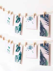 100pcs Wooden Clip - Yellow - View 4