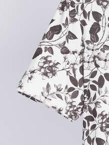 Manfinity Homme 男士滿版印花T恤 - 彩色 - 查看 4