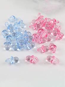 100pcs Pacifier Shaped Throwing Decoration - Pink - View 2