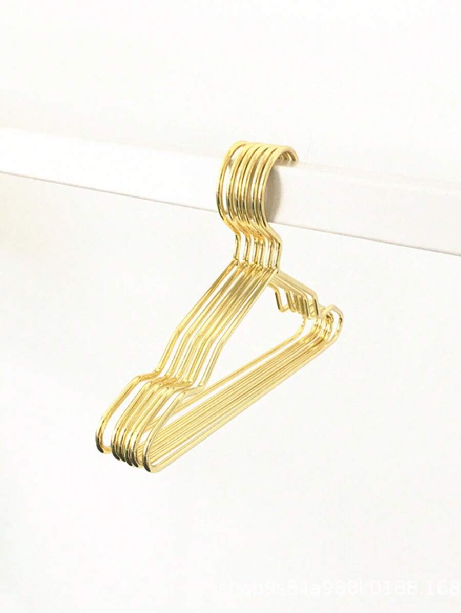 1 móc treo thú cưng màu trơn cho chó và mèo để tổ chức quần áo - Vàng - Xem 1