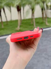 磨砂 TPU 防震保护壳适用于 iPhone 14 Pro Max/16/15 Pro Max/15 Plus/15 Pro/15，全覆盖 - 紅色 - 查看 3