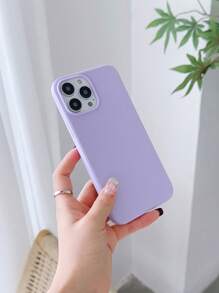 苹果磨砂 TPU 防摔 iPhone 14 Pro Max/16/15 Pro Max/15 Plus/15 Pro/15 全覆盖手机壳 - 紫色 - 查看 2