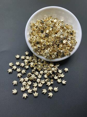 100入組/套休閒皇冠DIY首飾配件適合女士DIY首飾製作