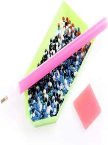 1 Bộ PMMA Tự Làm Tranh Gắn Đá Không Có Khung Hiện Đại Sách & Cây Hoa Văn Tự Làm Kim Cương Unframed Tranh Cho Trang Trí Nhà, quà Tặng - Nhiều màu - Xem 5