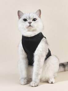 PETSIN 1入組香蕉印花寵物背心適用於狗狗和貓適合夏天 - 彩色 - 查看 3