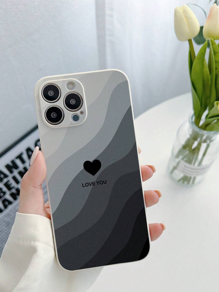 Vỏ điện thoại họa tiết trái tim - Nhiều màu - Xem 1