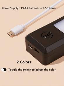 1入組ABS櫥櫃燈現代主義LED壁櫥燈 - 彩色 - 查看 6