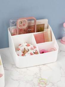 1入組多格桌面收納盒 - 白色 - 查看 5