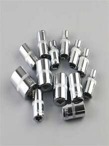 試用46入組汽車維修工具套件-用於汽車和自行車維修終極機械工具套件 - 黑色 - 查看 4