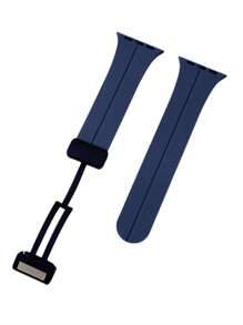 1 件硅胶磁性表带兼容 表带 42 毫米 38 毫米 40 毫米 41 毫米 44 毫米 45 毫米 46 毫米 49 毫米时尚智能手表替换表带适用于系列 Ultra2 Ultra SE2 SE 11 10 9 8 7 6 5 4 3 2 1 作为送给返校学生的礼物