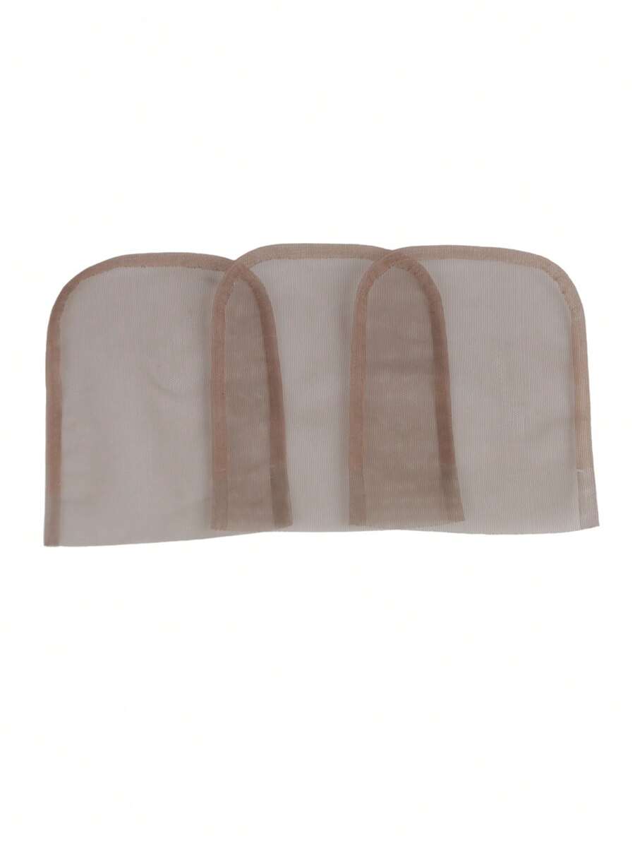 3 piezas con encaje red - Marrón - Ver 1