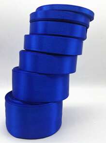 1roll Solid Color Gift Wrapping Ribbon