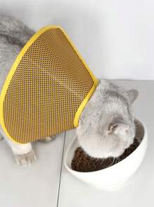 1pc Contrast Binding Pet Recovery Collar For Dog And Cat For Prevent Licking - Multicolor - View 2