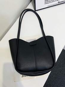 Mini Hobo Bag Minimalist Black - Black - View 1