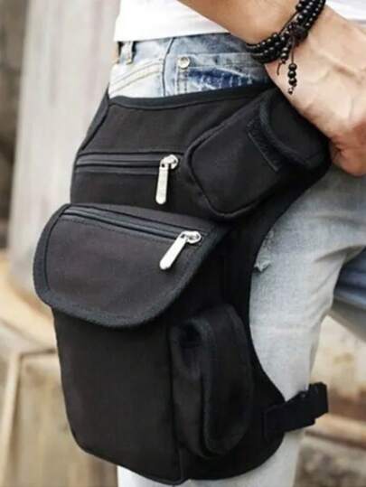 多功能户外帆布包腿包套件摩托车骑行腰包胸包腰包腰包腿包腿包商务休闲男士礼物情人节礼物黑色包大学包夏季爸爸新生多功能秋季圣诞节腰包冬季圣诞节礼物感恩节假期包斜挎包单肩包骑行包多功能休闲跑步运动手机包徒步旅行礼物学生大容量休闲度假旅行礼物男士包