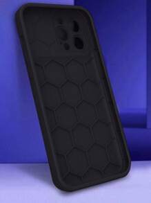 純色防摔手機殼，相容於 iPhone 15/15Pro/15Plus/15Promax - 黑色 - 查看 8