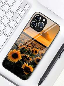 Vỏ điện thoại in hoa hướng dương - Nhiều màu - Xem 1