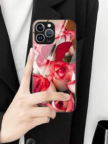 Flower Pattern Phone Case - Multicolor - View 2