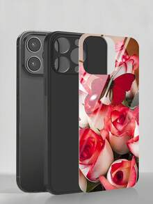 Flower Pattern Phone Case - Multicolor - View 4