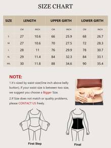 1pc PU Sports Waist Belt Shapewear Waist Trainer Corset Gym Accessories Belly Slimming Girdles, Lumbar Girdles Belly Slimming Corset - Grey - View 4