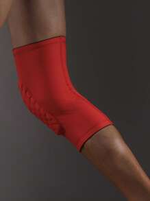 JINGBA SUPPORT 1入組蜂巢式防撞護膝，適用於籃球、騎行、排球膝部護理 - 紅色 - 查看 9