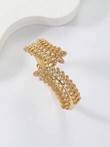 1 件金箔情侣金手链时尚珠宝，适合情侣珠宝礼物 - 金黃色 - 查看 1