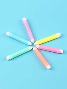 1 Kim Bấm Màu Trơn & 1 Hộp Kim Bấm, Bộ Kim Bấm Di Động Đơn Giản Dành Cho Trường Học, Văn Phòng, Sinh Viên - Nhiều màu - Xem 2