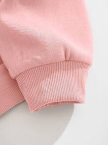 INAWLY Plus Zip Up Drawstring Thermal Lined Hoodie, For Winter Graduation,Back To School,Graduation,Teacher For Women,Back To School Pullover Fall Autumn Hoodie - Baby Pink - View 4