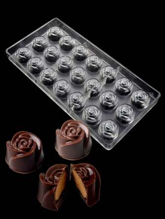 1pc Flower Design Chocolate Mold