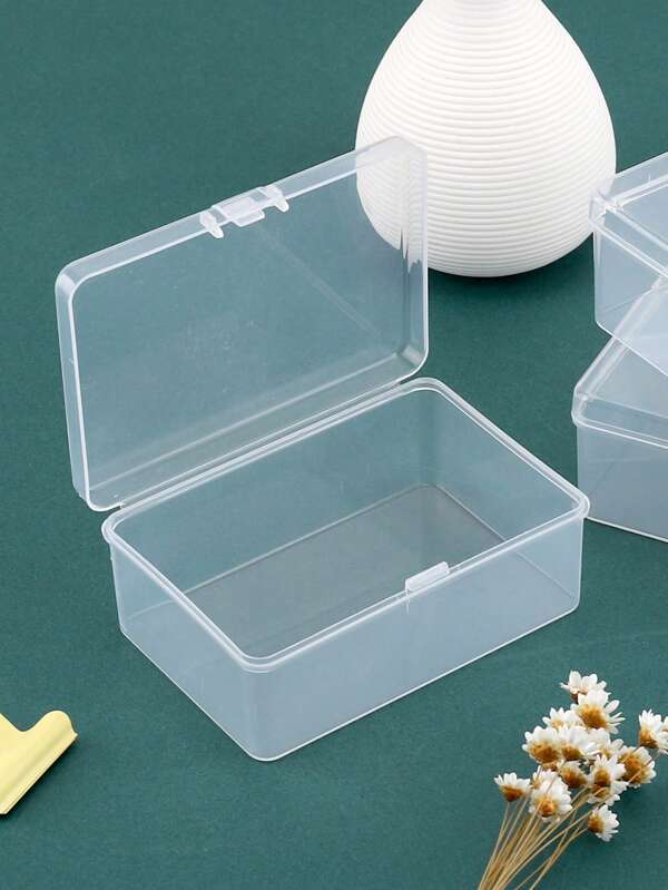 1pc Clear Stationery Storage Box SHEIN EUR
