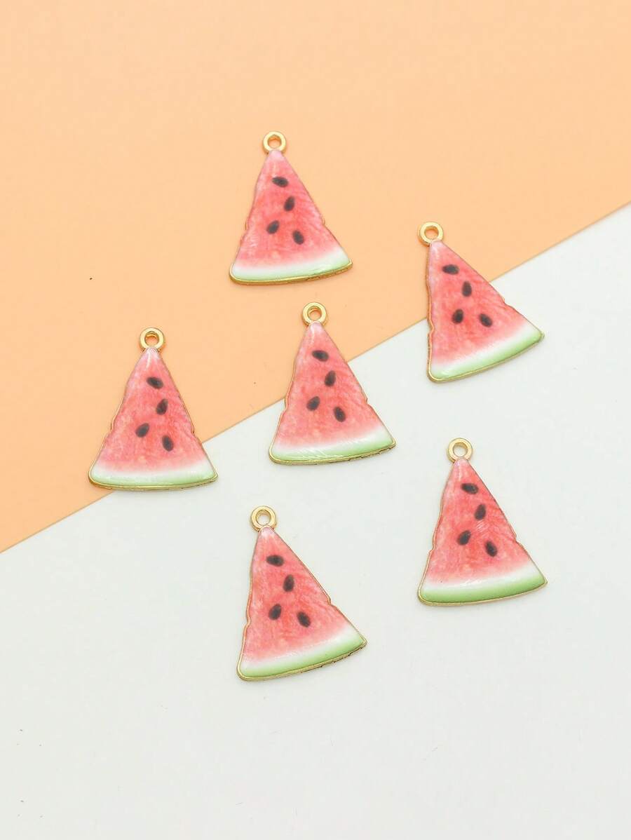 6 Cái/bộ Thời Trang Hợp Kim Kẽm Dưa Hấu Tự Làm Phụ Kiện Trang Sức Dành Cho Nữ Cho Tự Làm Trang Sức Làm - Nhiều màu - Xem 1