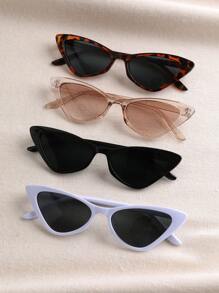 4副貓眼墨鏡 - 彩色 - 查看 2