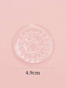 MyAoKuE-Up 可重複使用膠杯100入組塑料花形女士睫毛延長工具