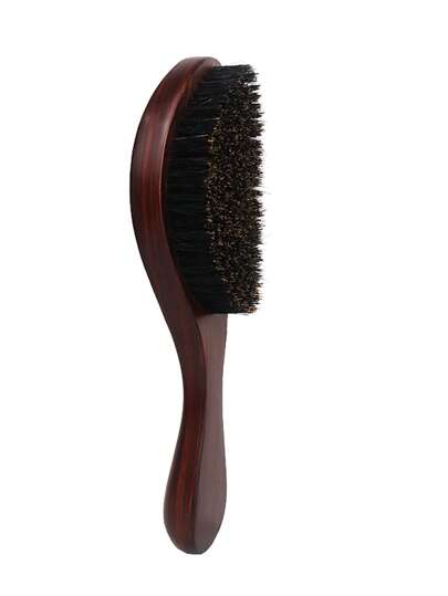 1pc Wooden Handle Boar Brush Hair Brush Comb, Hair Brush, Comb, Hair Tools, Hair Products And Accessories For Barber Salon Beauty Travel Essentials, Back To School, Travel Holiday Essentials, Brush, Hair Brushes, Edge Brush, Brush Hair, Hair Comb, Comb Hair, Detangling Brush, Ball Brush, Mini Hair Brush Set, Wooden Comb, Hair Brush, Hair Brush, Mini Hair Brush, Detangling Brush, Hair Brushes, Hair Hair Products, Hair Tools, Hair Stuff, Hair Care, Curly Hair Brush, Hairdressing Equipment,Hair Brush,Slick Back Brush,Styling Brush,Curly Hair Brush,Edge Brush,Hair Comb,Brush Hair,Hair Brush Set,Comb Hair,Comb For Curls,Detangling Brush,Hair Brush For Women,Hair,Travel,Hair Products,Hair Tools,Hair Stuff,Barber,Barber Accessories,Barbershop,Hairdressing Equipment