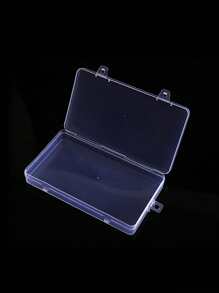 1 pieza Caja de almacenamiento de papelería transparente - Multicolor - Ver 8