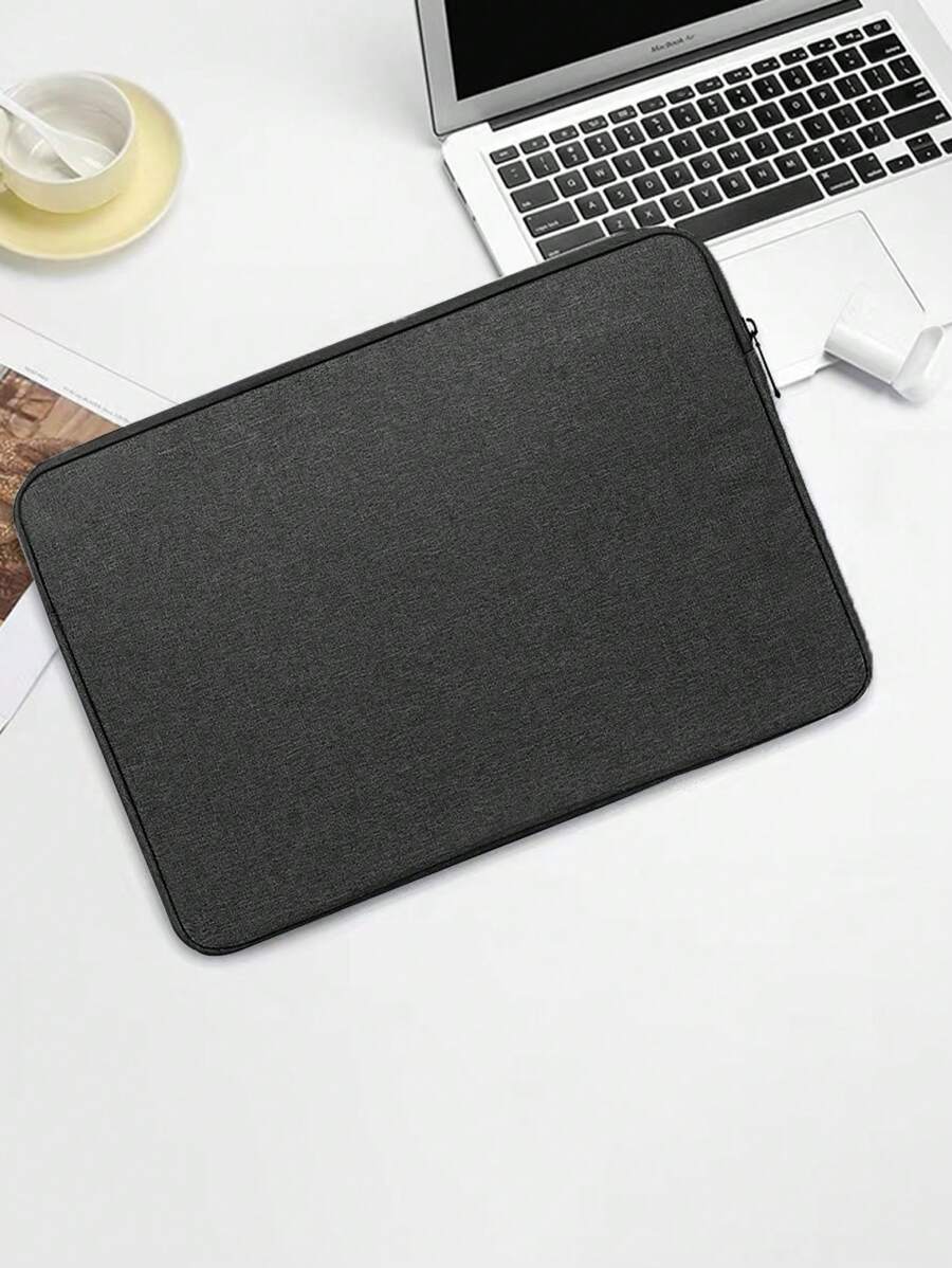 1pc Shockproof Tablet/Laptop Sleeve Compatible With Ipad - Black - View 1